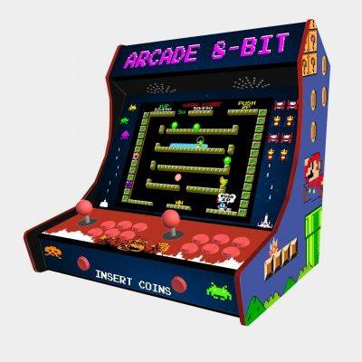 Arcade 8-BIT Bartop Arcade 19 Two Players - 1