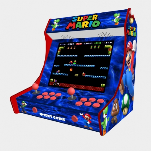 Super Mario 19 Bartop Arcade Two Players - 1