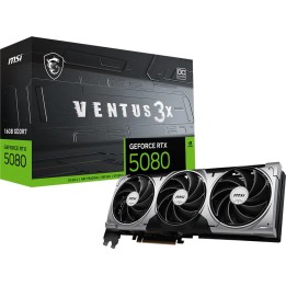 MSI GeForce RTX 5080, Ventus 3X OC, 16GB GDDR7