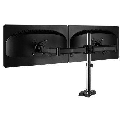 Arctic Cooling Dual Monitor Mount Z2 (Gen 3) With USB-HUB - Black - 2