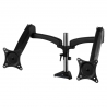 Arctic Cooling Dual Monitor Mount Z2-3D (Gen 3) With USB 3.0 Hub, 3D Adjustable - 1