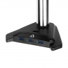 Arctic Cooling Dual Monitor Mount Z2-3D (Gen 3) With USB 3.0 Hub, 3D Adjustable