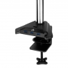 Arctic Cooling Dual Monitor Mount Z2-3D (Gen 3) With USB 3.0 Hub, 3D Adjustable