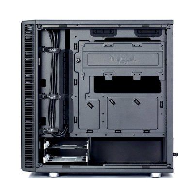 Fractal Design Define Mini C Micro ATX Case - Black - 8