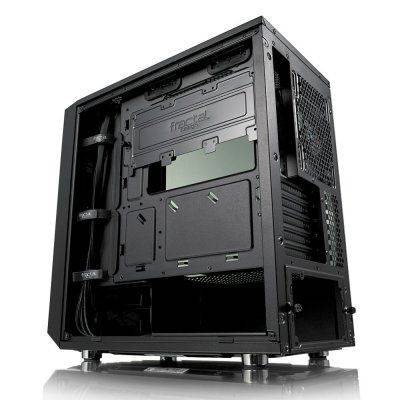 Fractal Design Meshify C Mini Dark TG Micro ATX Case, Window - Black - 3