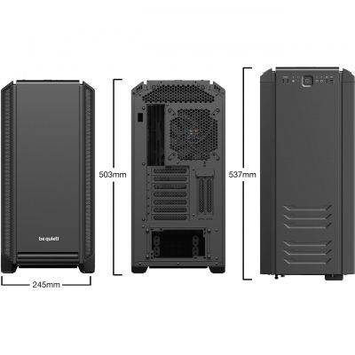 be quiet! Silent Base 601 Mid-Tower - Black - 7