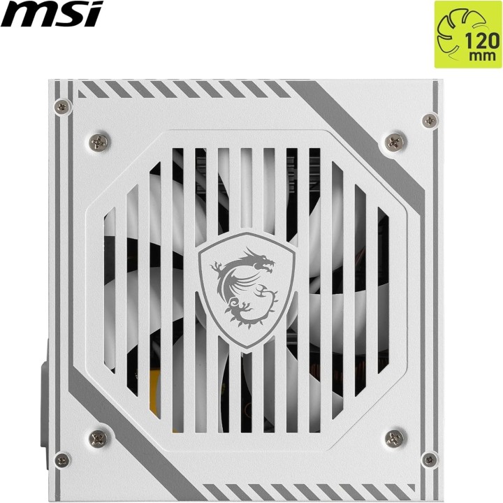 MSI MAG A650BNL WH, 80 Plus Bronze, 650w
