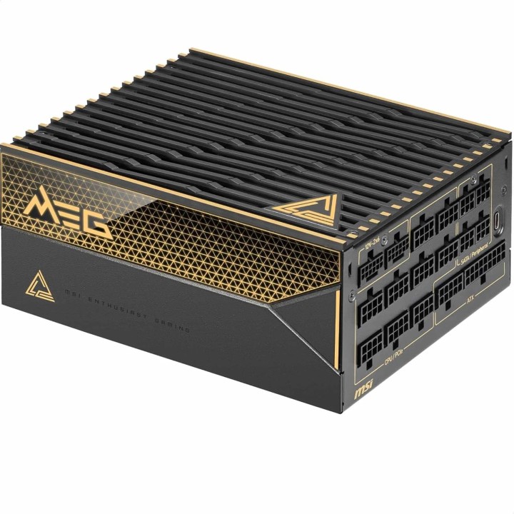 MSI MEG Ai1600T PCIe Gen5, 80 PLUS Titanium, 1600w