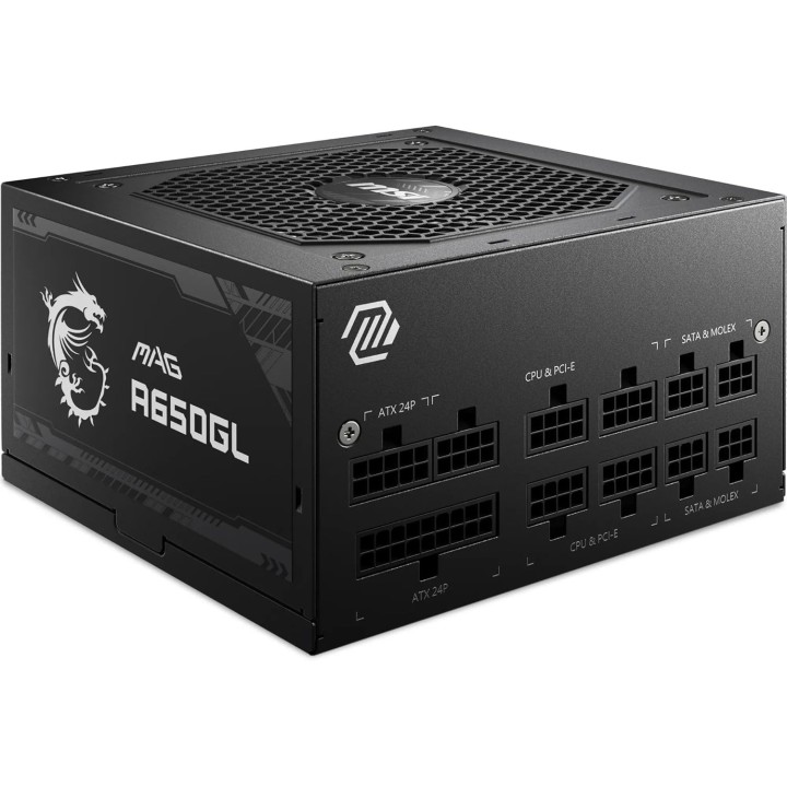 MSI MAG A650GL BK, 80 PLUS Gold, 650w