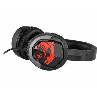 MSI Headset Gaming Immerse GH30, Retractable Microphone, Black - 2