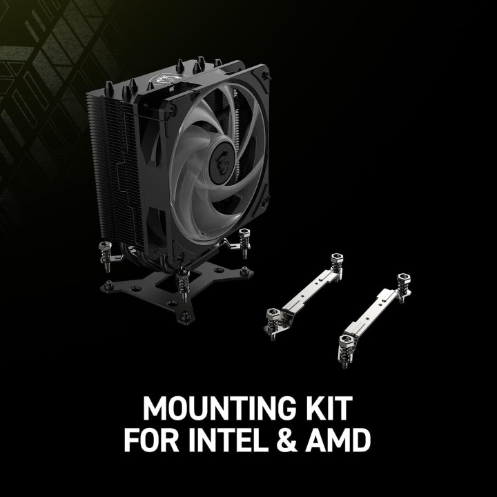 MSI MAG CoreFrozr AA13, CPU Air Cooling, Black