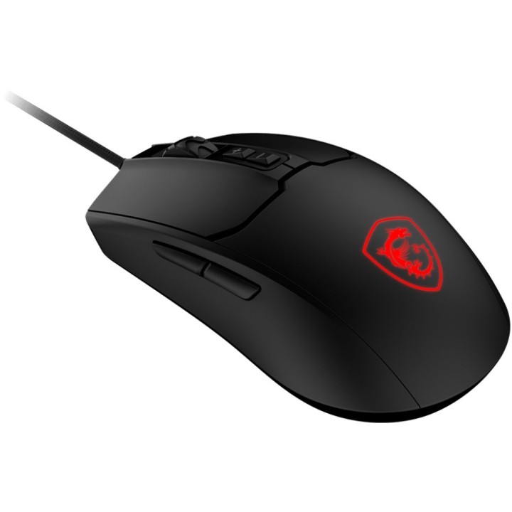MSI Forge GM100, USB Mouse Gaming, Black