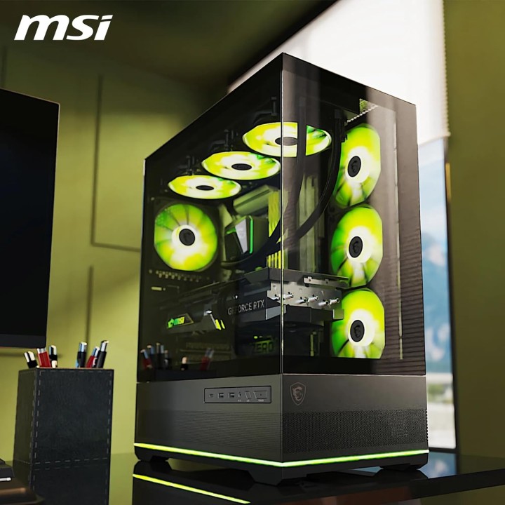 MSI MAG Pano 110R PZ, Mid-Tower, Black