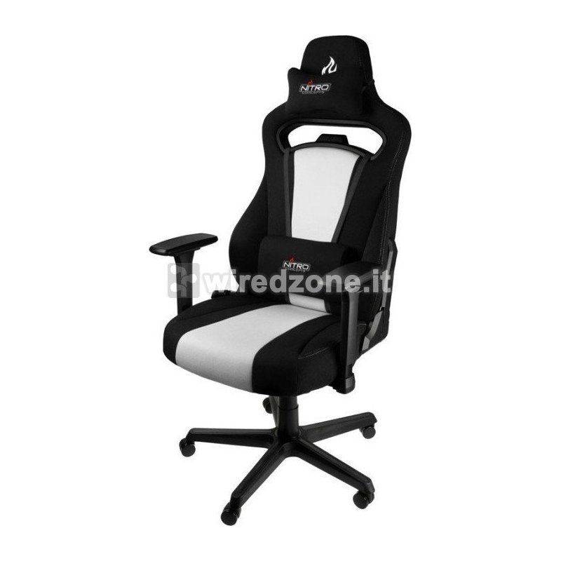 Nitro Concepts E250 Gaming Chair - Radiant White - 1