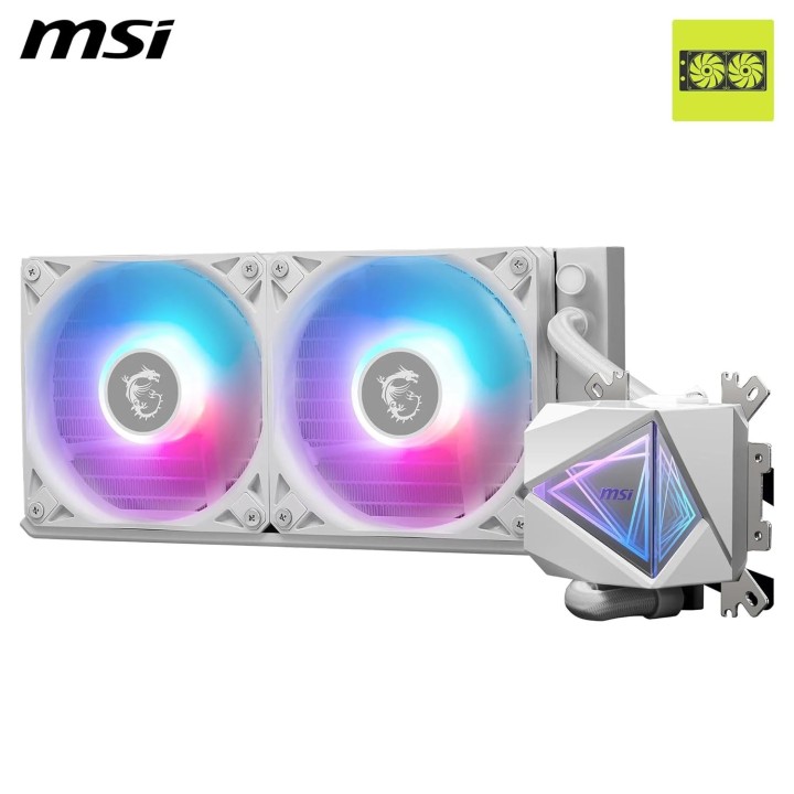 MSI MAG CoreLiquid I240 White, CPU Liquid Cooling, AIO