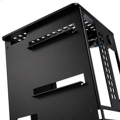 HGC Osmi 3.1 Aluminium Mini-ITX Case - Black - 8