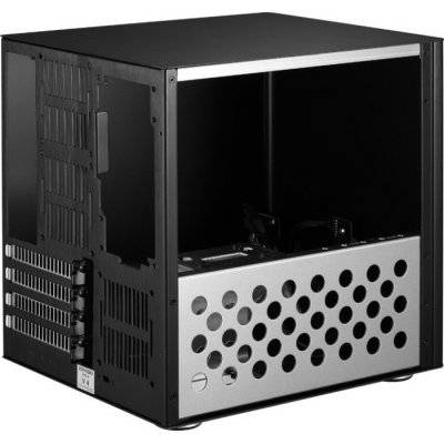 Jonsbo V4 Micro-ATX Cube Case - Black - 5