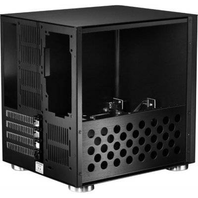 Jonsbo V4 Micro-ATX Cube Case - Black - 7