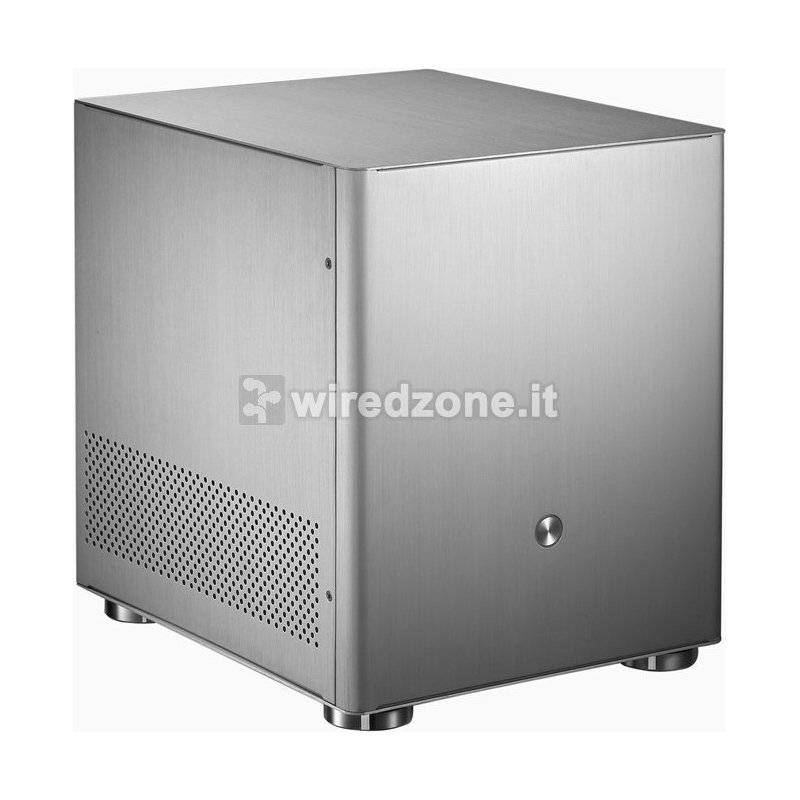 Jonsbo V4 Micro-ATX Cube Case - Silver - 1