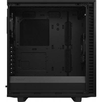 Fractal Design Define 7 Compact Black Mid-Tower - Insulated, Black