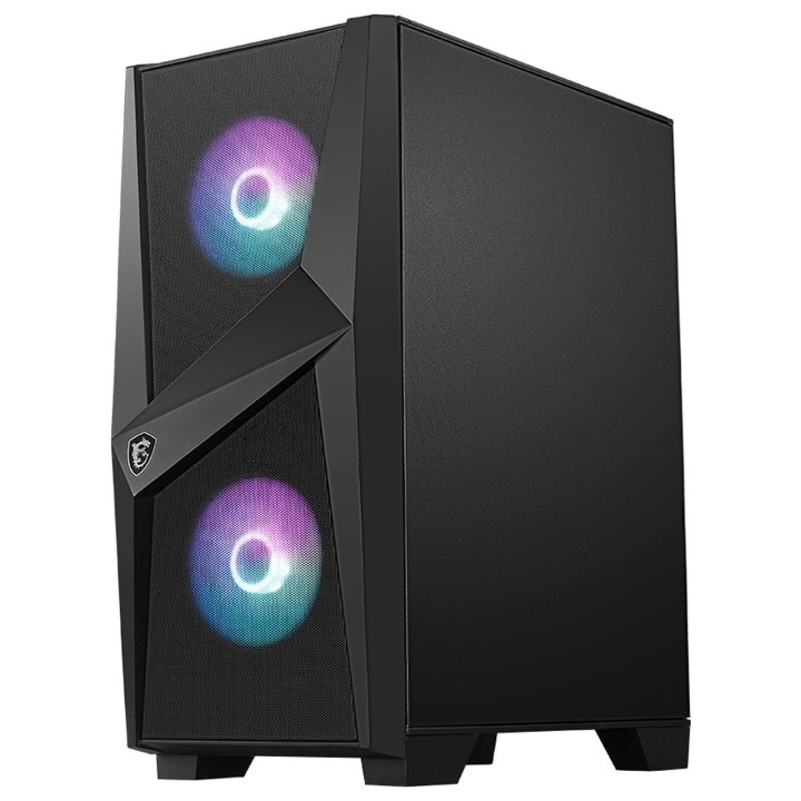 MSI MAG Forge 100R, Mid-Tower, Black