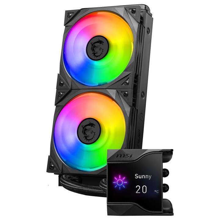 MSI MPG CoreLiquid D240 Black, CPU Liquid Cooling, AIO