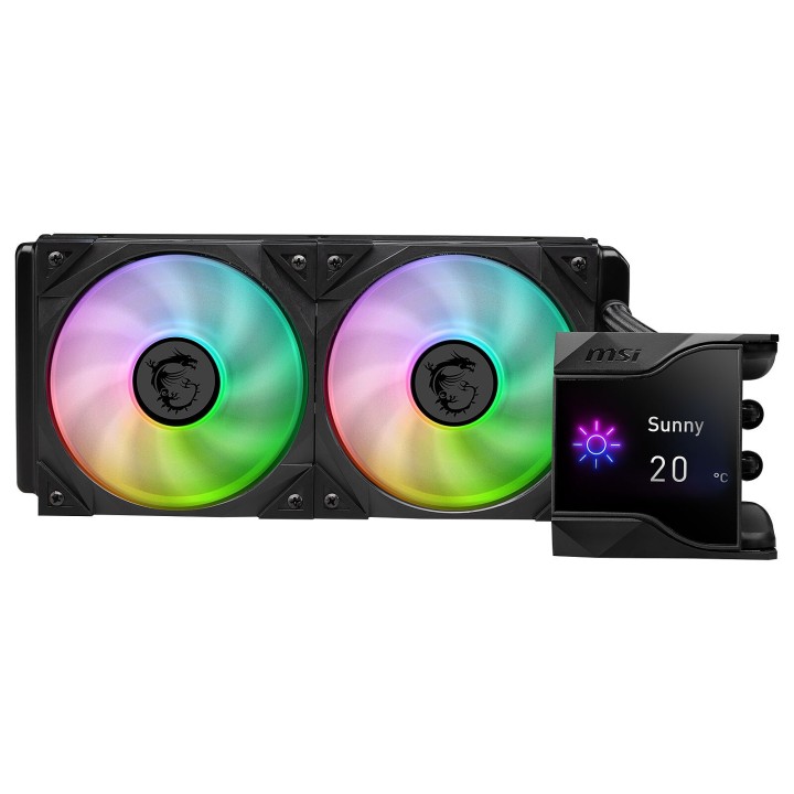 MSI MPG CoreLiquid D240 Black, CPU Liquid Cooling, AIO