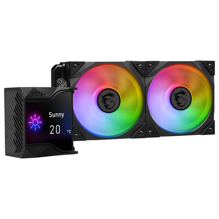 MSI MPG CoreLiquid D240 Black, CPU Liquid Cooling, AIO
