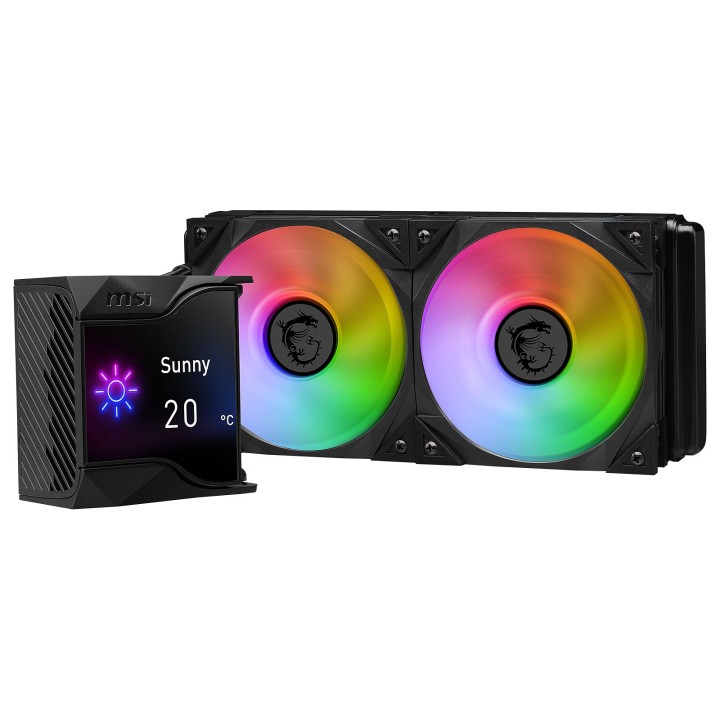 MSI MPG CoreLiquid D240 Black, CPU Liquid Cooling, AIO