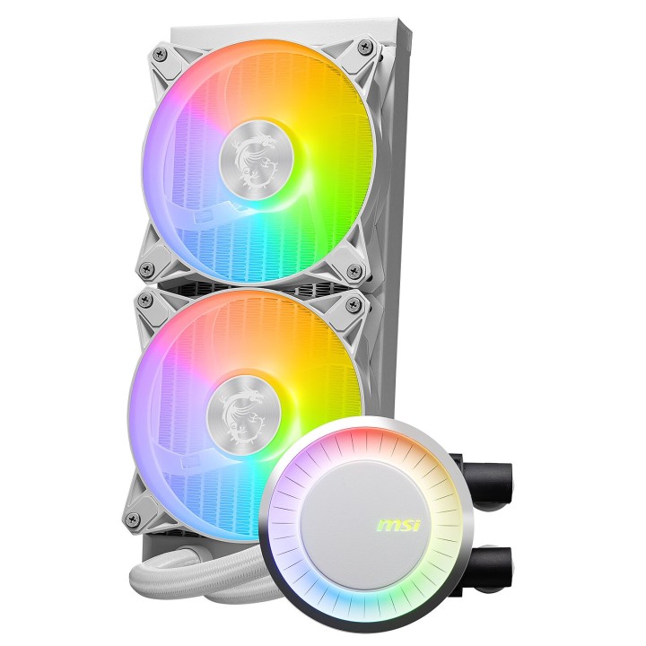 MSI MAG CoreLiquid E240 White, CPU Liquid Cooling, AIO