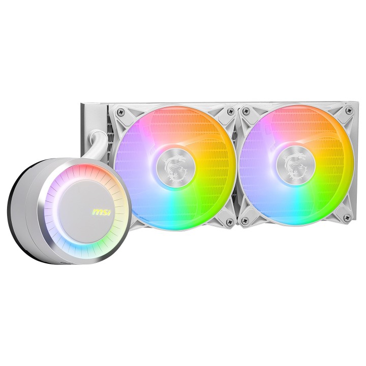 MSI MAG CoreLiquid E240 White, CPU Liquid Cooling, AIO