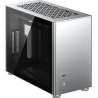 Jonsbo A4 Mini-ITX Case, Tempered Glass - Silver - 1
