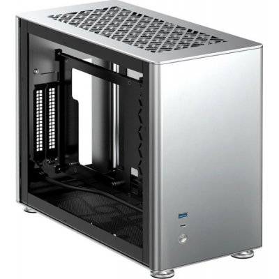 Jonsbo A4 Mini-ITX Case, Tempered Glass - Silver - 6