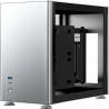 Jonsbo A4 Mini-ITX Case, Tempered Glass - Silver - 7