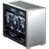 Jonsbo A4 Mini-ITX Case, Tempered Glass - Silver - 11