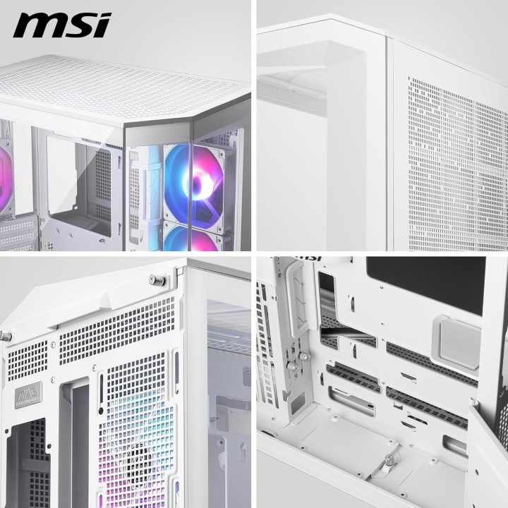 MSI MAG Pano 100R PZ, Mid-Tower, White