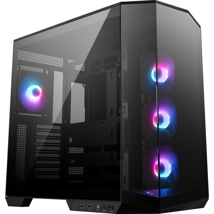 MSI MAG Pano 100R PZ, Mid-Tower, Black