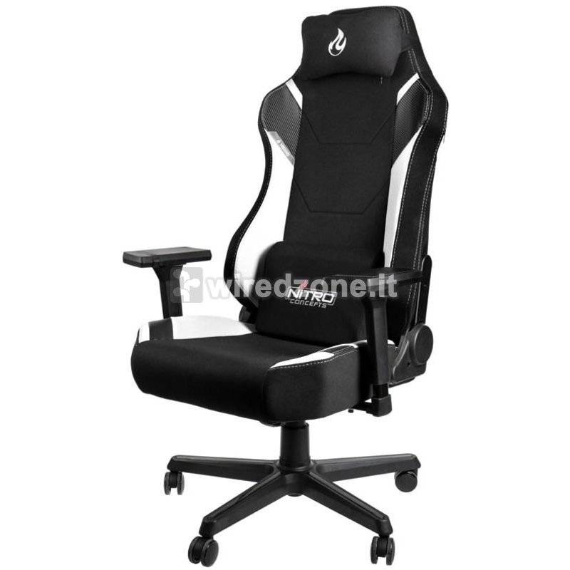 Nitro Concepts X1000 Gaming Chair - Radiant White - 1