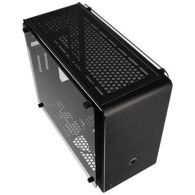 Raijintek Ophion EVO Mini-ITX Case, Tempered Glass - Black - 2