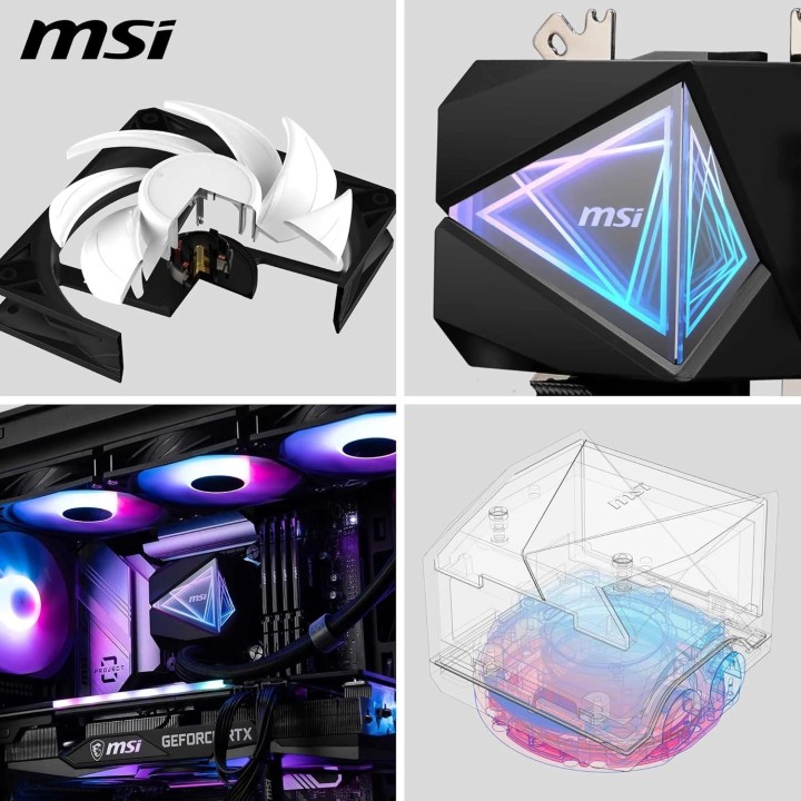 MSI MAG CoreLiquid I360 Black, CPU Liquid Cooling, AIO