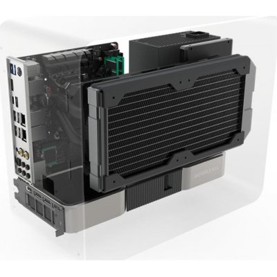 Streacom DA2 V2 Mini-ITX Case - Black - 4