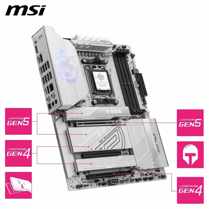 MSI MPG X870E Edge Ti WiFi, AM5