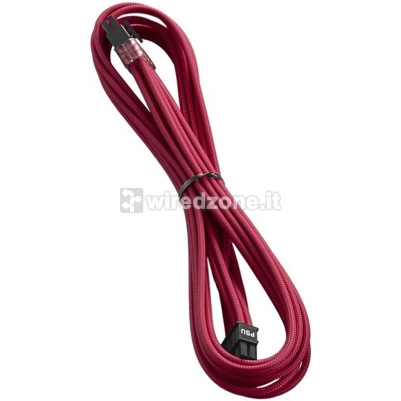 CableMod RT-Series PRO ModMesh 8-Pin PCIe Cable For ASUS/Seasonic (600mm) - Black/Red - 1