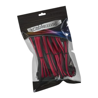 CableMod Classic ModMesh Cable Extension Kit - 8+8 Series - Black/Red - 2