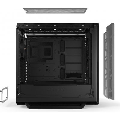 be quiet! Silent Base 802 Mid-Tower, Tempered Glass, Black - 7