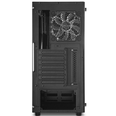 Sharkoon TG5 Blue LED, Mid-Tower, Tempered Glass - Black - 5