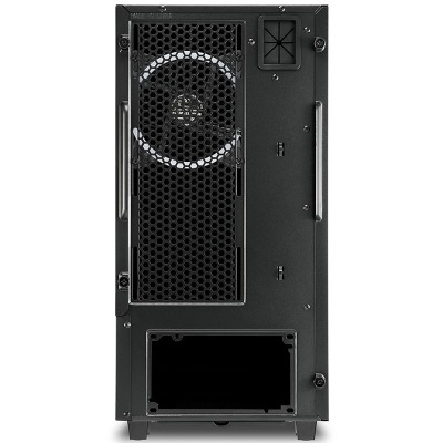 Sharkoon REV100, Mid-Tower, Tempered Glass, Black - 8
