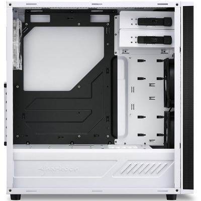 Sharkoon M25-W, Mid-Tower, Side Acrylic, White - 4