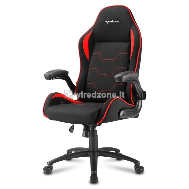 Sharkoon ELBRUS 1 Gaming Chair, Black / Red - 1