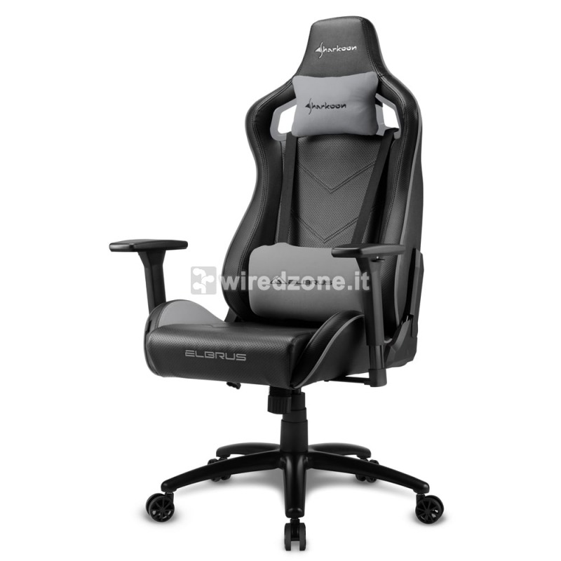 Sharkoon ELBRUS 2 Gaming Chair - Black / Grey - 1